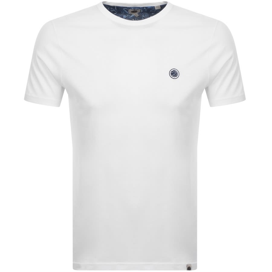 Alternative Image for ProductPretty Green Crew Neck T Shirt White1
